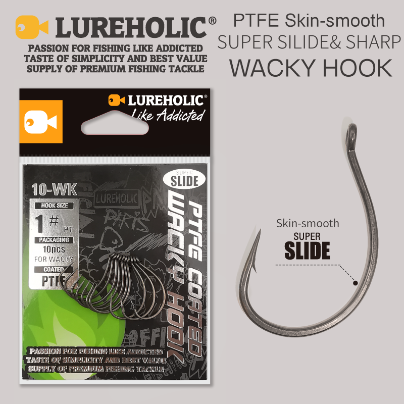 LUREHOLIC PTFE Super Slide Wac - Fishing Hook Offset review and price