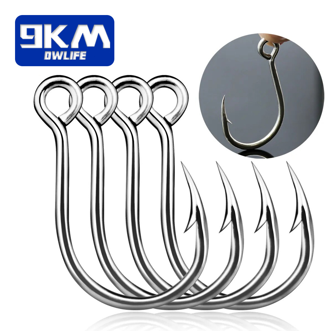 9KM Fishing Hooks 25Pcs Jig Ho - Fishing Hook Assortment review and price