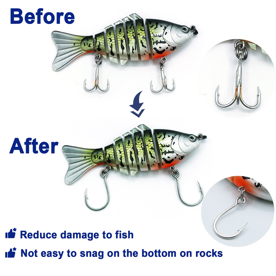 9KM Fishing Hooks 25Pcs Jig Ho - Fishing Hook Assortment review and price