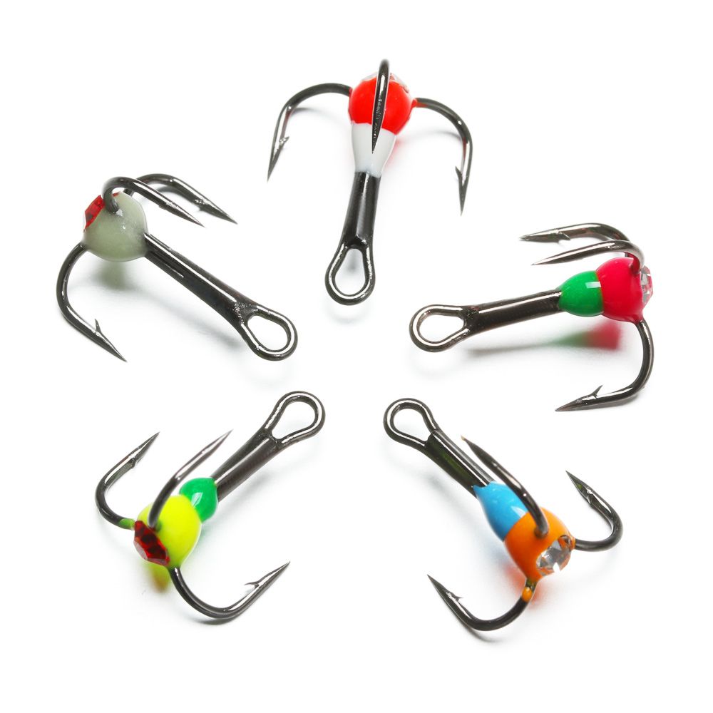 5pcs Fishing Hooks Winter Ice  - Fishing Hook Offset review and price
