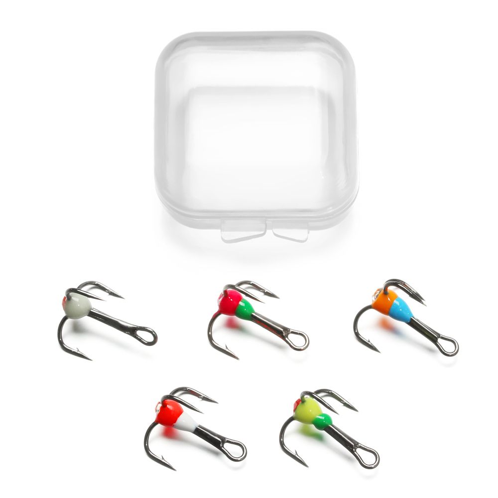 5pcs Fishing Hooks Winter Ice  - Fishing Hook Offset review and price