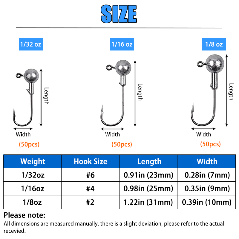 100PCS Fishing Hooks Lead Jig  - Fishing Hook Offset review and price