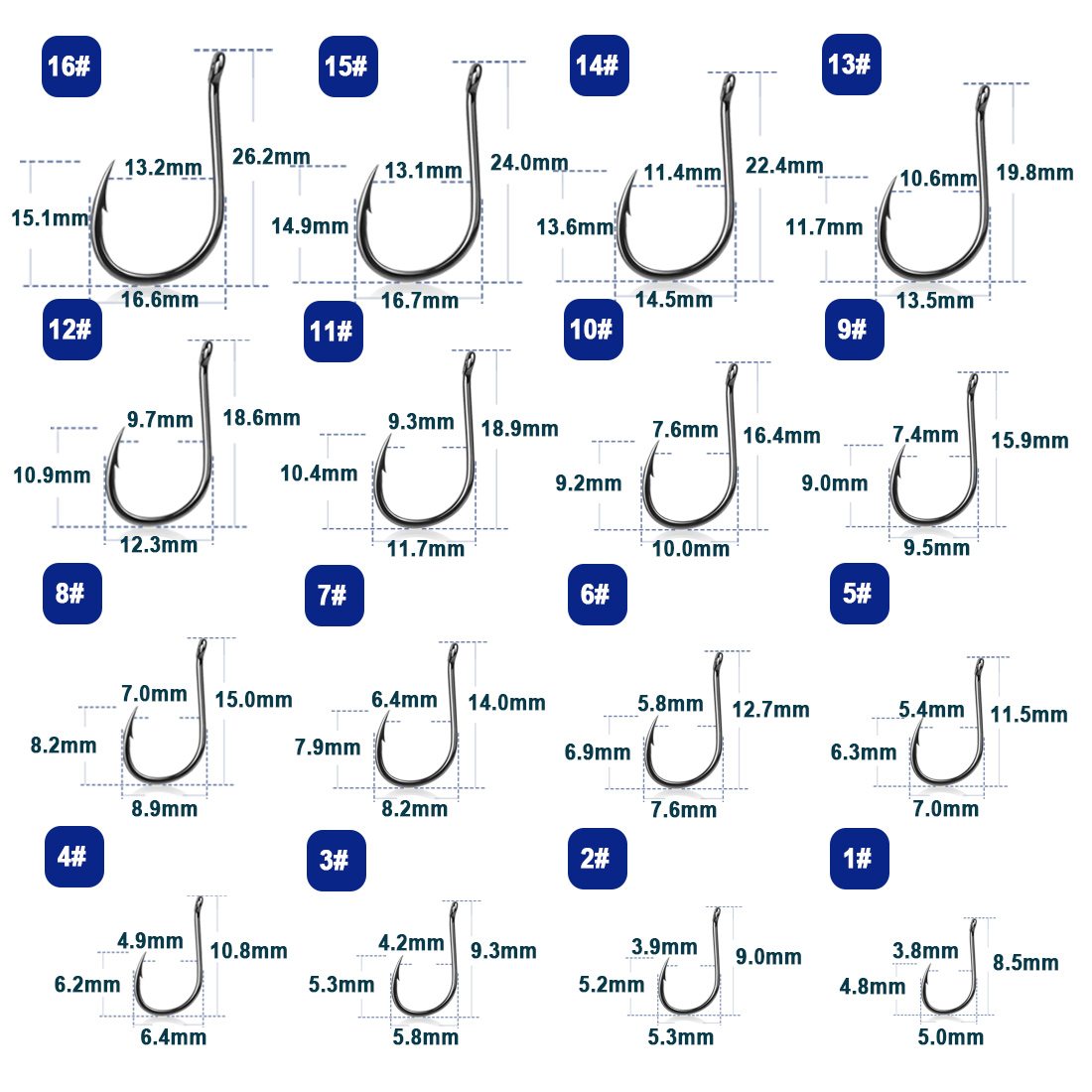 9KM Iseama Fishing Hooks 50~20 - Fishing Hook Circle review and price